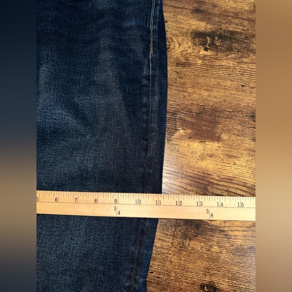 Revtown Jeans Decade Denim Mens 38x30 Dark Wash Blue Automatic Straight Denim - Picture 8 of 11